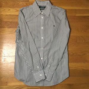 Lauren Ralph Lauren Black & White Button Down